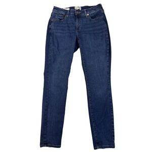 Universal Thread Women's 6 Mid Rise Sexy Curvy Skinny Jeans Baddie Rockabilly